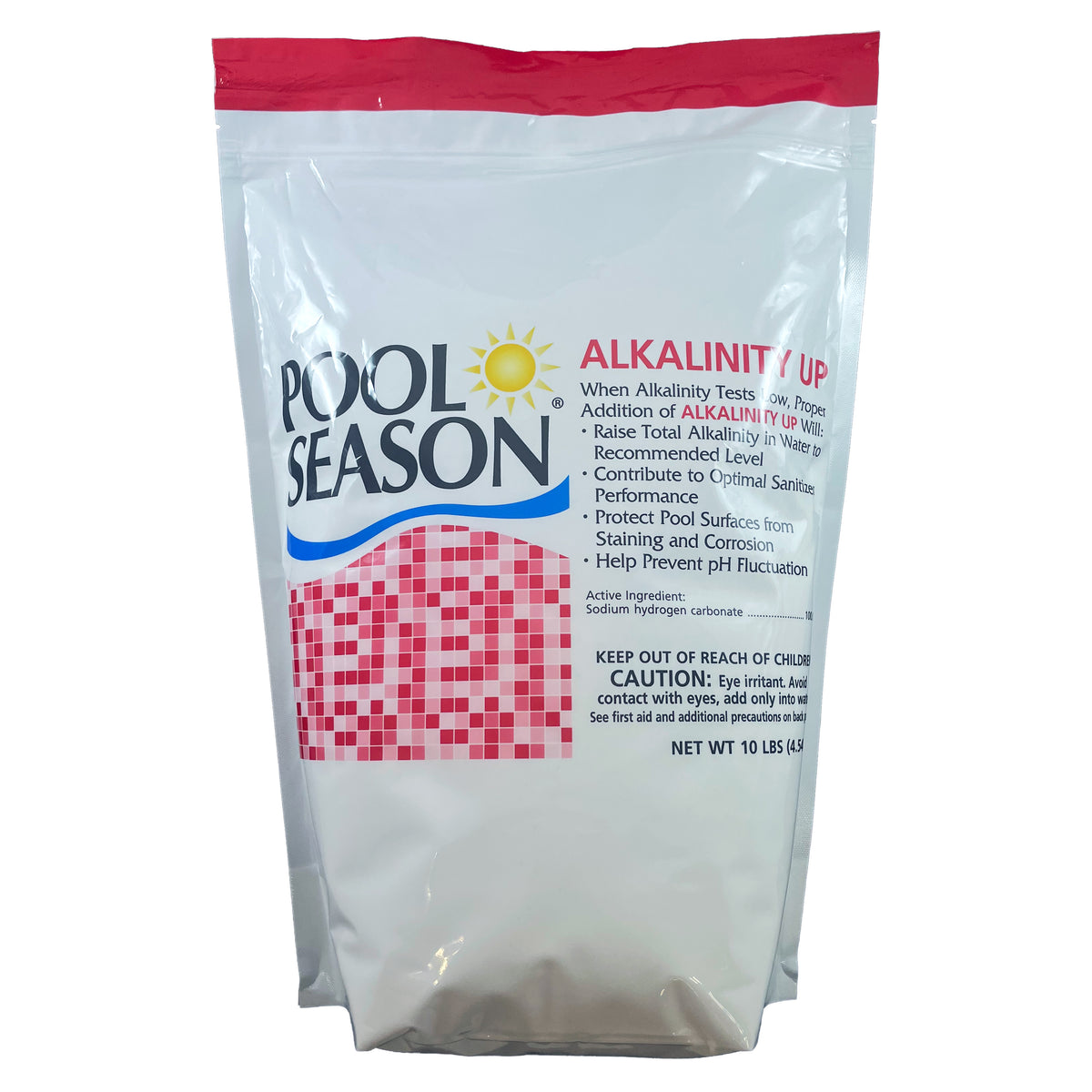 Pool Season 47251390 10 lbs Alkalinity Up Pouch