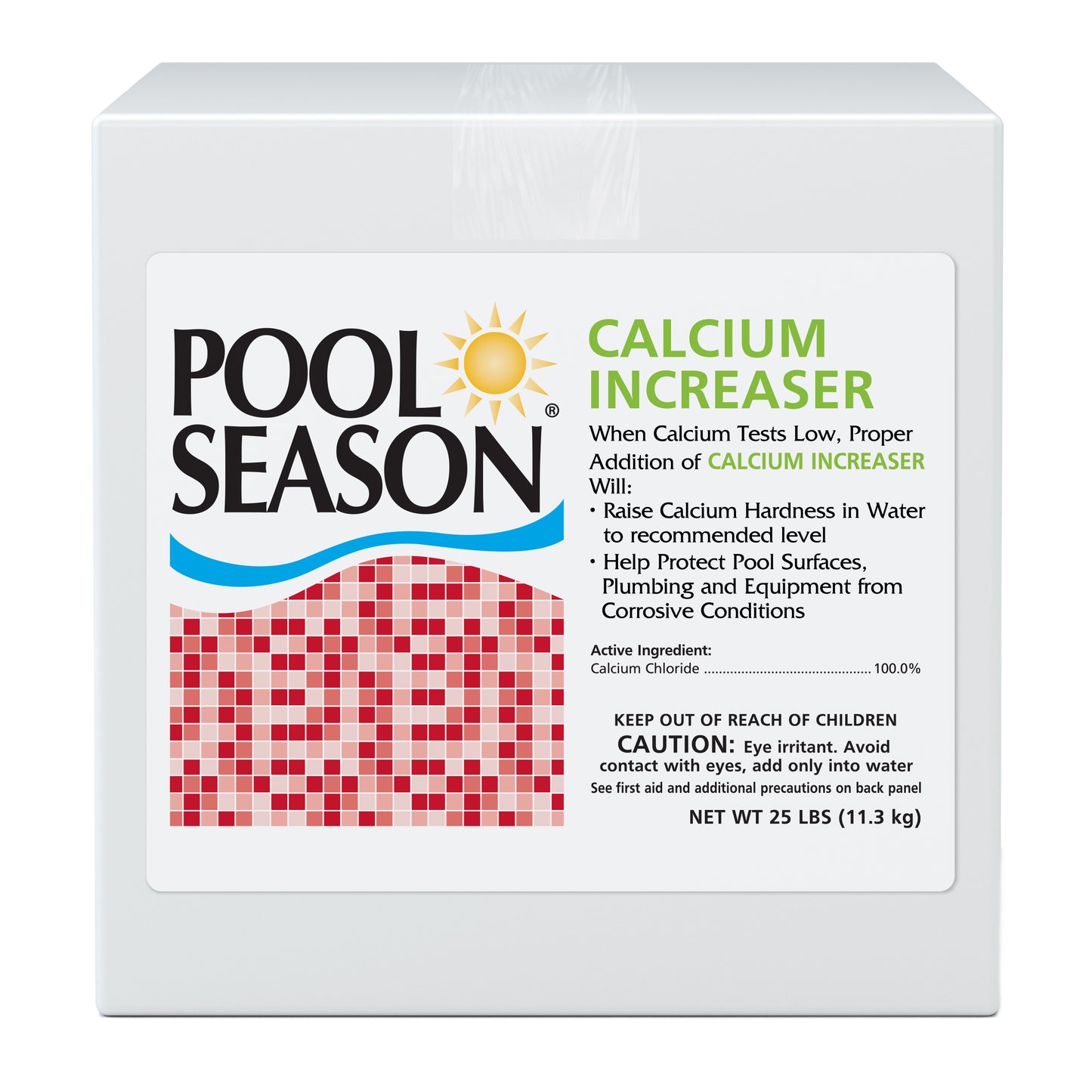 Pool Season 47251470 25 lbs Calcium Increaser Box