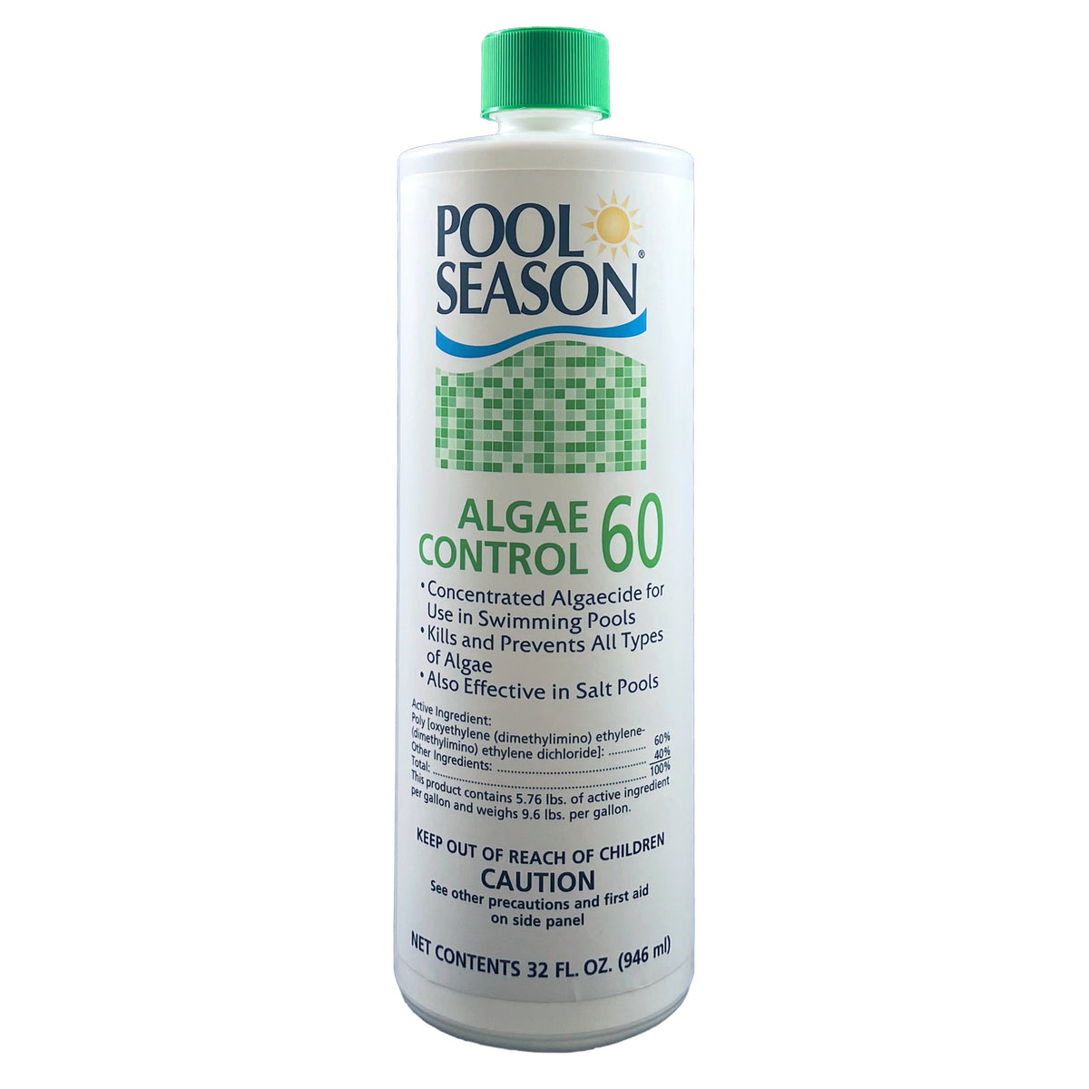 Pool Season 47245960 1qt 32oz Bottle Algae Control 60