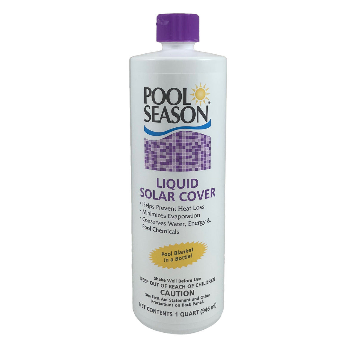 Pool Season 47251490 1 qt Liquid Solar Cover Cleaner