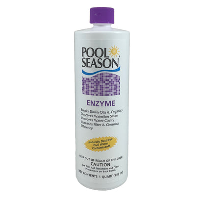 Pool Season 47251500 1 qt Enzyme Bottle