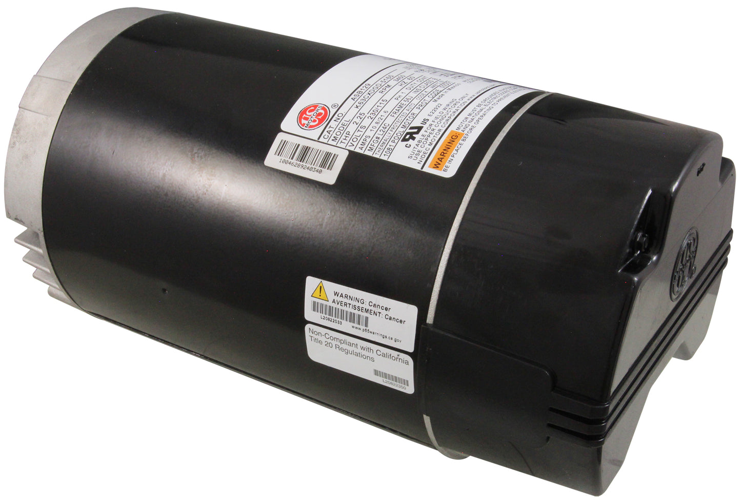 Motor, US Motors, 1.5hp, 115v/230v, 1-Spd, 56Jfr, C-Face Thd