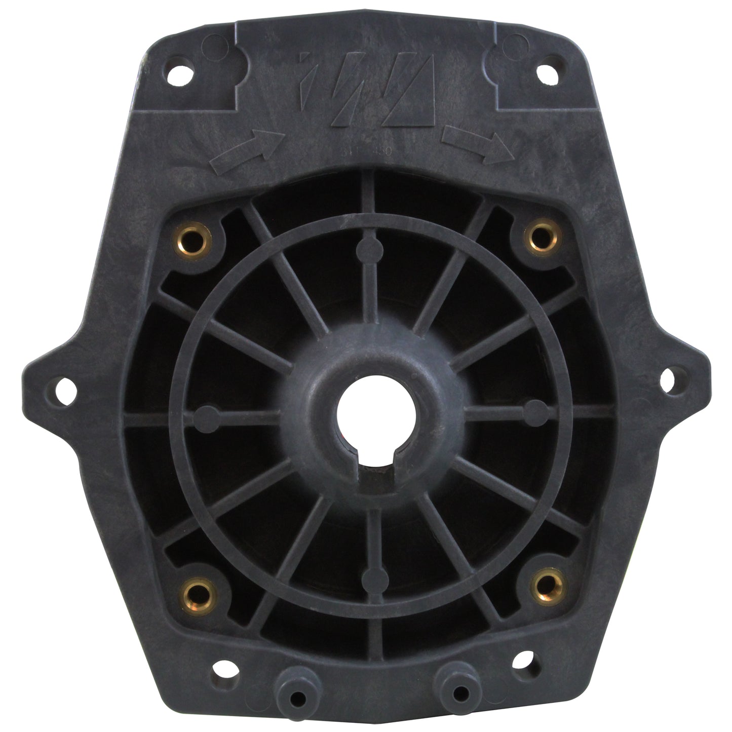 Faceplate, Waterway SVL/Champion, w/ Insert, Gray