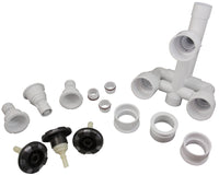 3 Jet Manifold Sys, Waterway, 7", a1-1/2"s x w2"sp, w/Intls