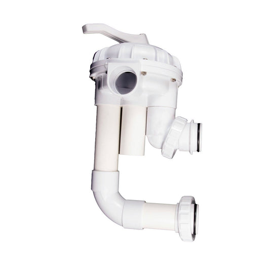 Multi-Port 2In Socket Valve White S/M Sand