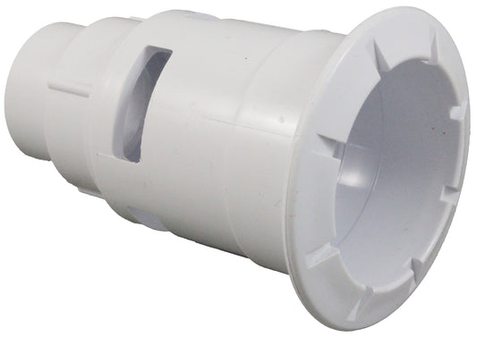 4In Gunite Jet Body Wall Fitting White