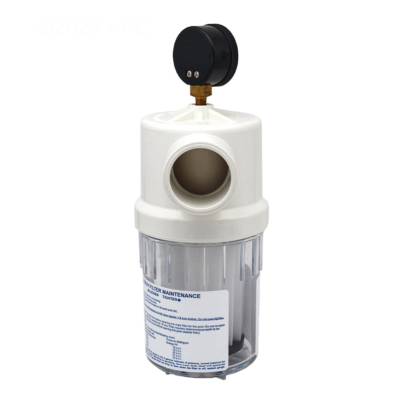 Jandy Pro Series Energy Filter w/ Gauge and Neverlube Valve