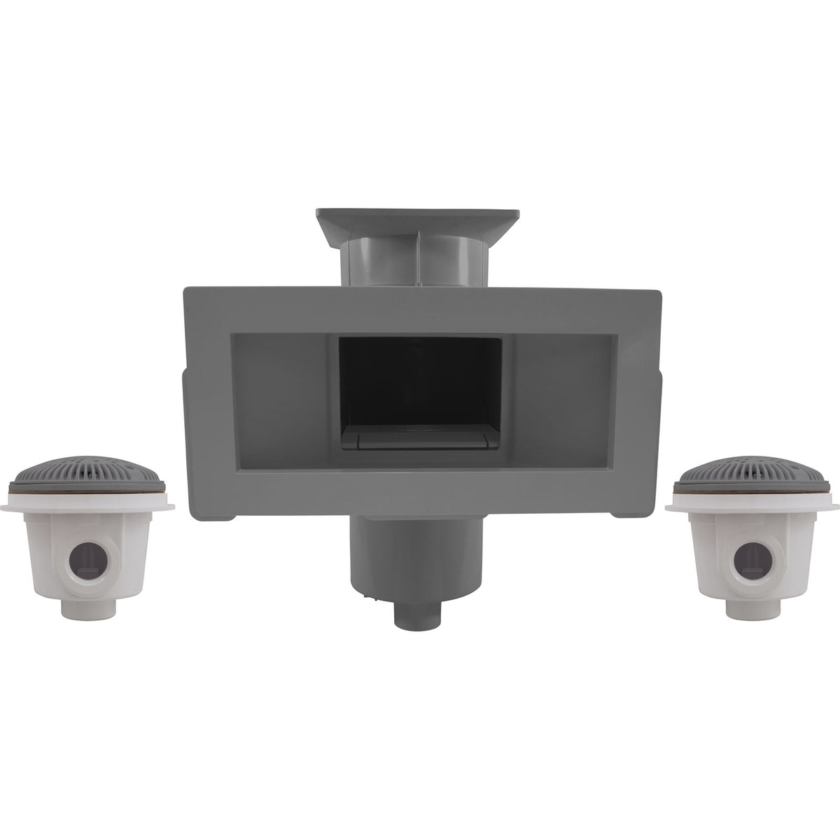 Wide Track Auto-Skim W/Main Drain & Fittings DGray