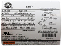 Pump, Waterway Power Defender EX2, 1.5SPL, 115V, 2-Spd, 4ft Cord