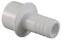 Barb Adapter, 1" Spigot x 3/4" Slip x 3/4" Barb