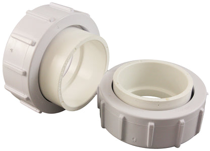 Half Union Pkg, Qty 2, Pentair Pumps/Filters, 2"S x 2"FBT