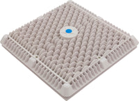 Main Drain Assembly, Aquastar, 12" Square Wave, White