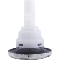 Jet Intl, CMP Typhoon 400, 3-3/8"fd, Mass, Scalloped, SS/Gry