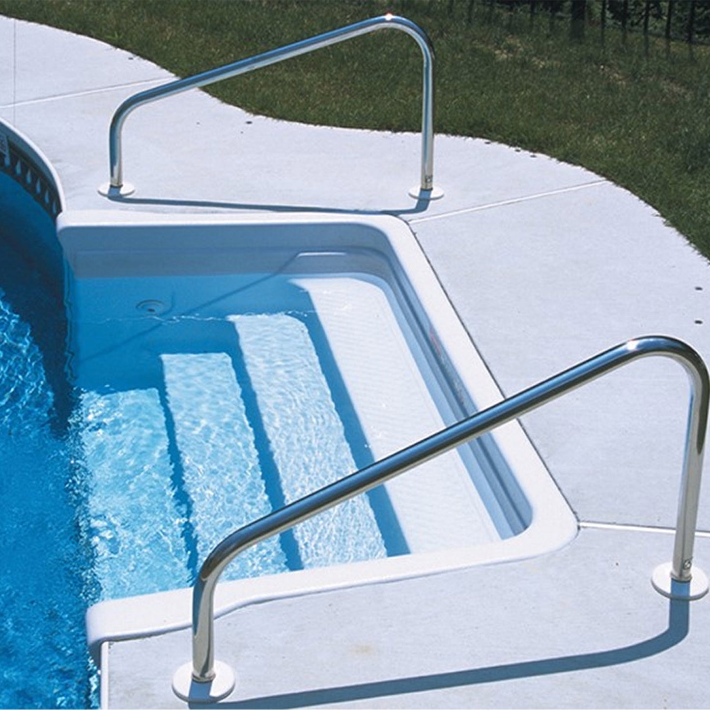 50-903 42In Deck Mount Stair Rail SR Smith Stainless Pair