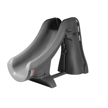 660-209-5820 Tobogán para piscina enterrada extraíble Slide Away SR Smith gris topo