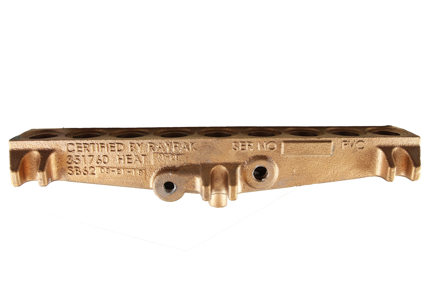 Return Header, Raypak 185/207A/206A/R185A/R185B, ASME