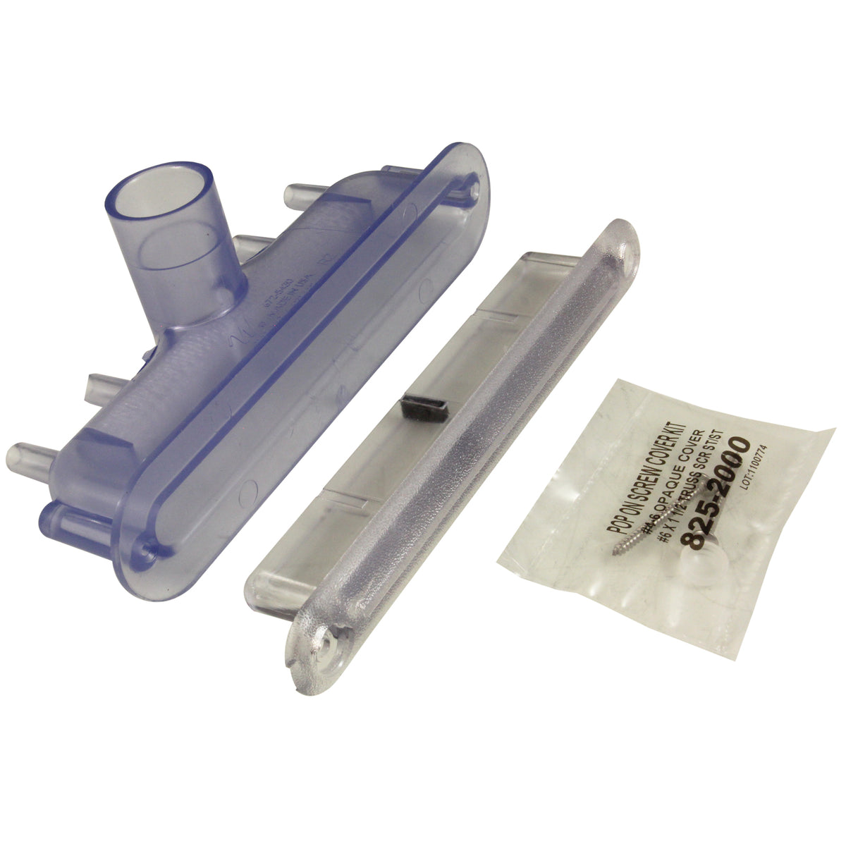 6" Led Waterfall Assembly - Clear With Foam R1