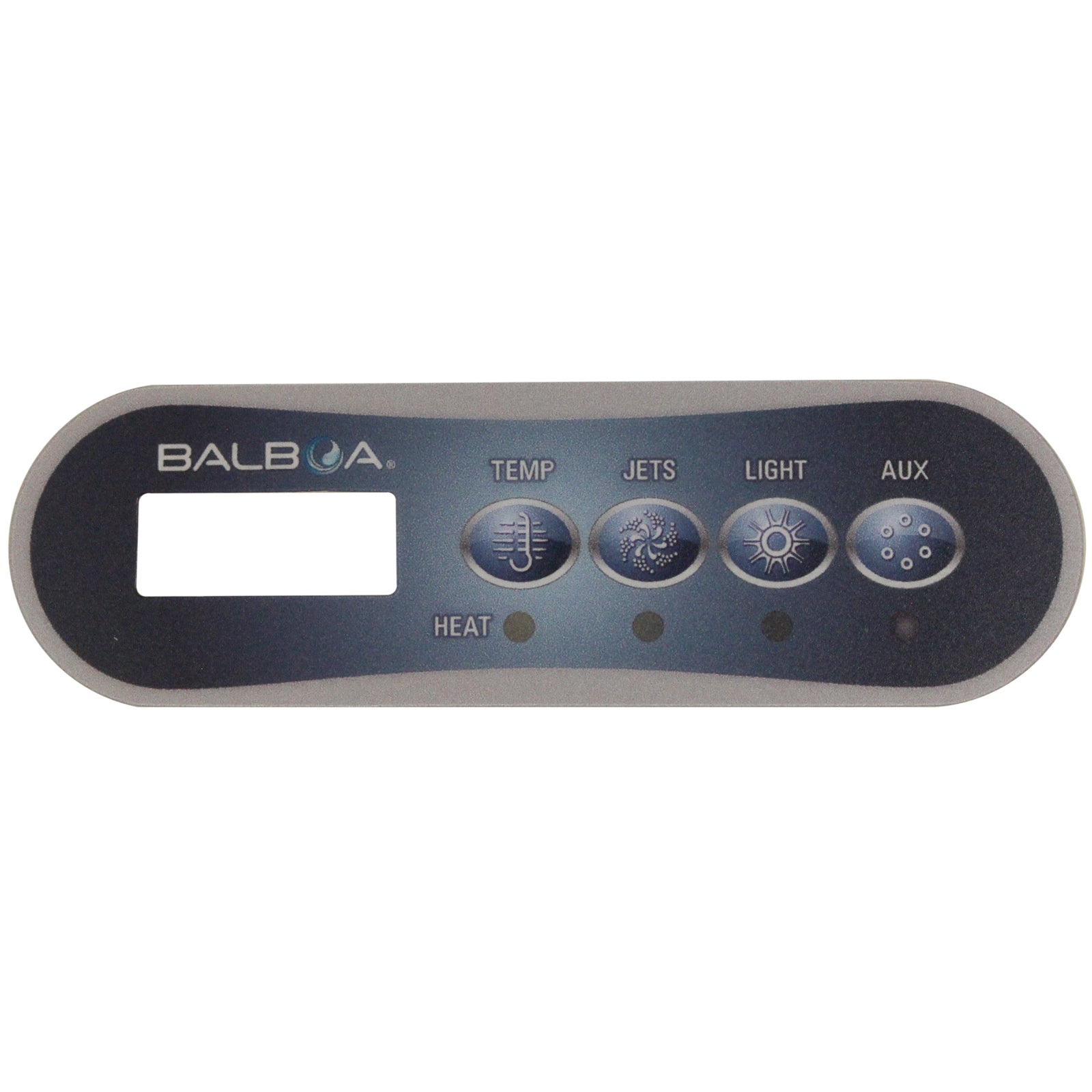 Overlay, Balboa TP200T, Temp/Jets/Light/Aux
