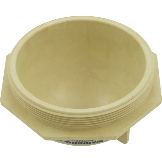 Tank Lid, Pentair Triton II, 6", "V" Thread, Tan