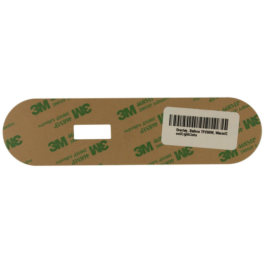 Overlay, Balboa TP260W, Warm/Cool/Light/Jets