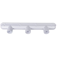 32" Channel Drain With Body (3X2" S X 2.5" Sp) White