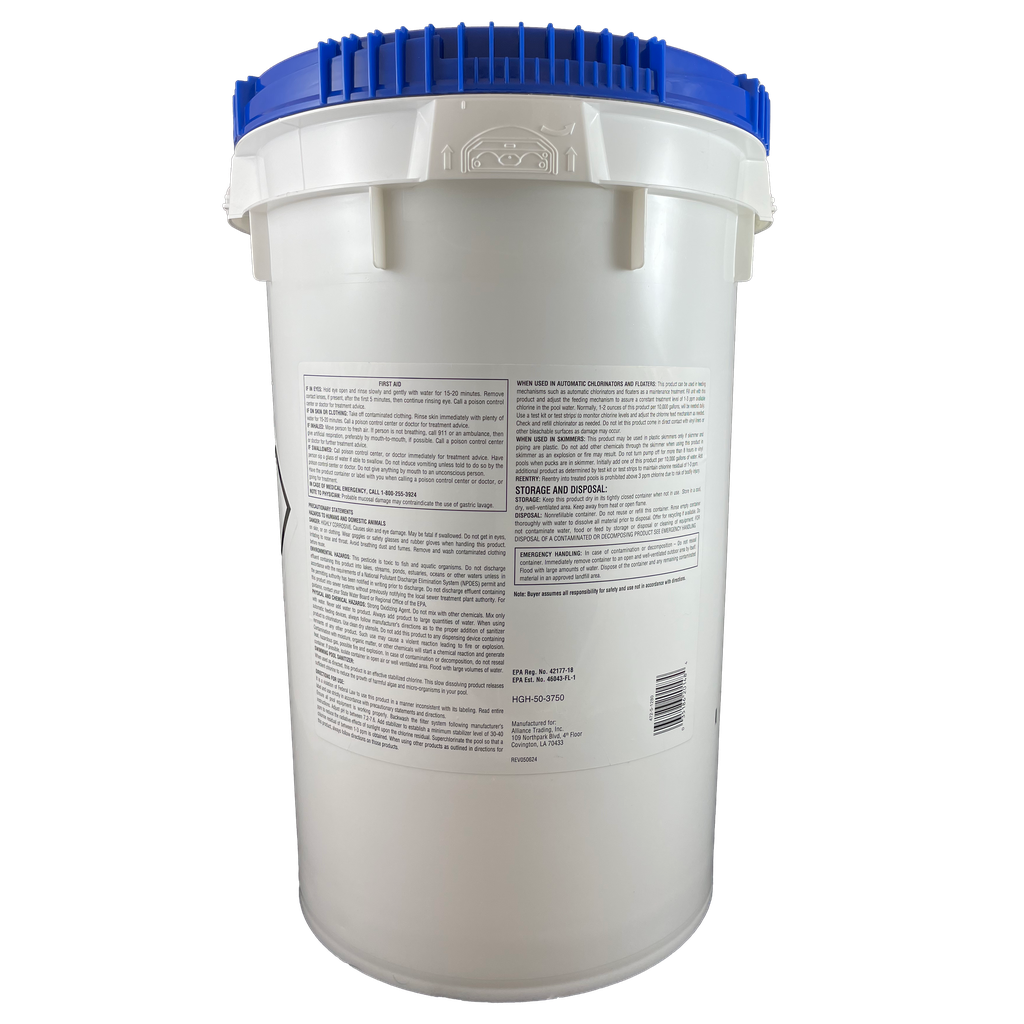 50 lb 3" Giant Chlorinating Tablets by Pool Season