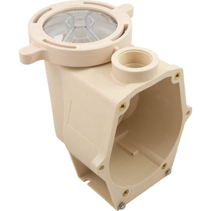 Trap/Pump Body, Pentair Purex IntelliFlo VF/VS, Almond