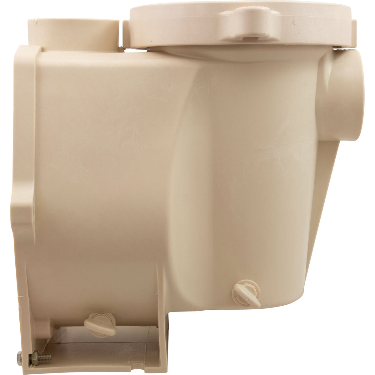 Trap/Pump Body, Pentair Purex IntelliFlo VF/VS, Almond