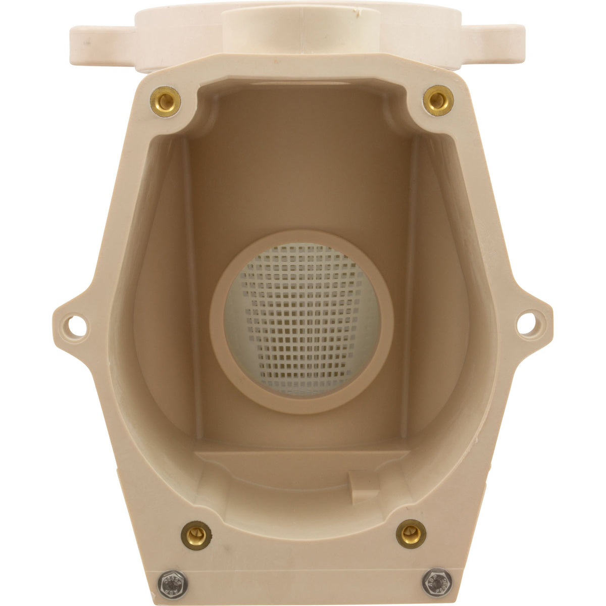 Trap/Pump Body, Pentair Purex IntelliFlo VF/VS, Almond