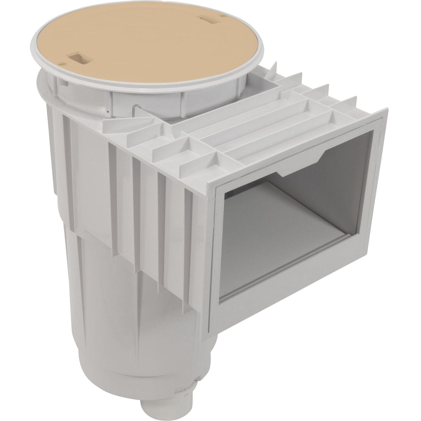 Skimmer Cmplt, Hayward SkimMaster SP1072S2, 2" x 2.5", Tan Cvr