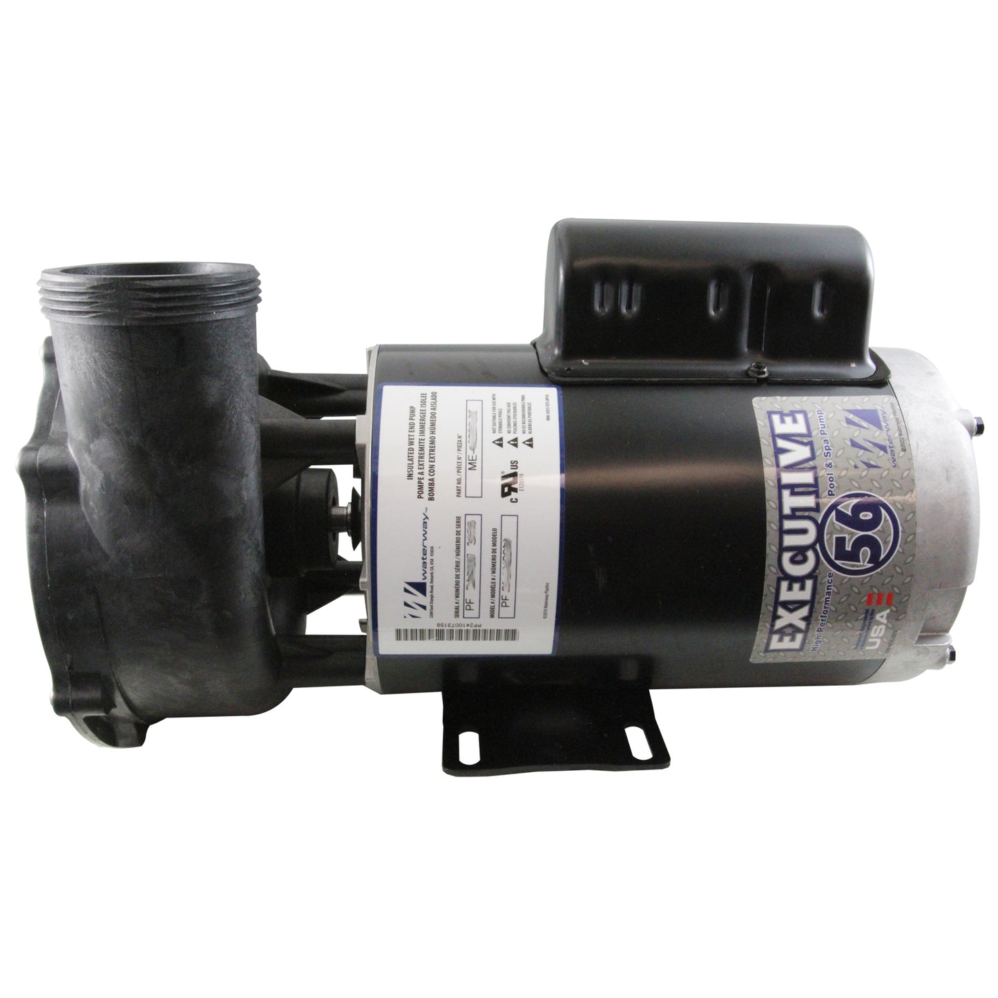 Pump, WW Executive, 3.0hp, 230V, 2-Spd, 56Fr, 2", 8ft Cord