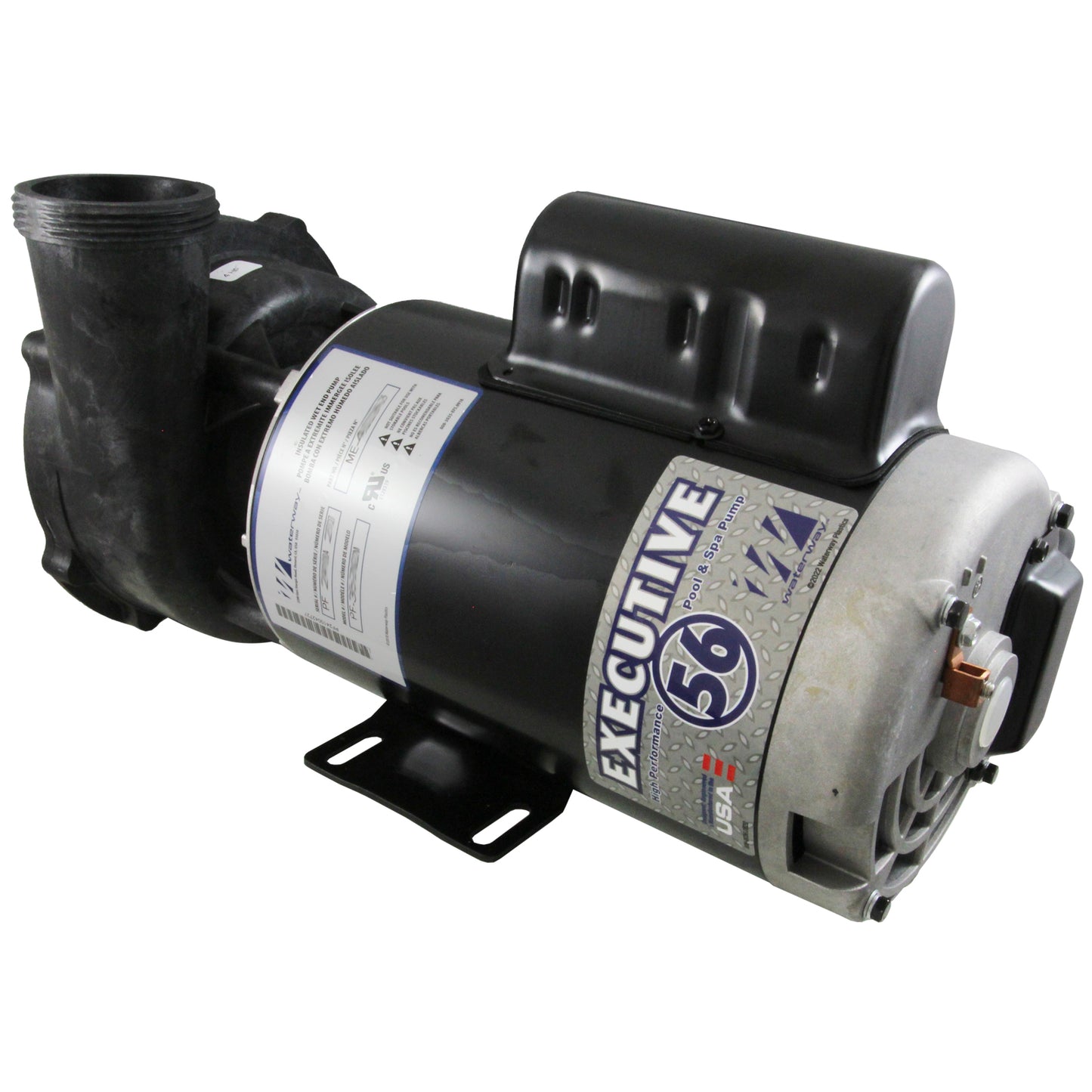Pump, WW Executive, 3.0hp, 230V, 2-Spd, 56Fr, 2-1/2", 8ft Cord