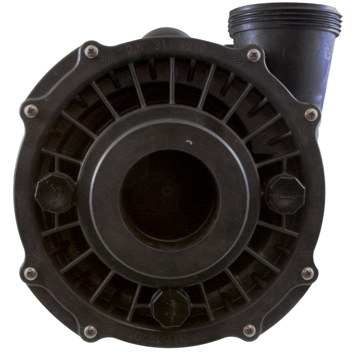Pump, WW Executive, 3.0hp, 230V, 2-Spd, 56Fr, 2-1/2", 8ft Cord