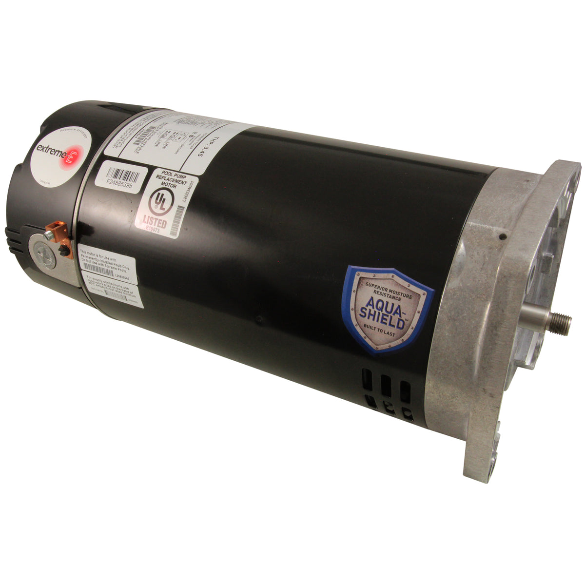 Motor, US Motor, 3.0hp, 208-230v, 56YFr, SQFL, Full Rate, PE