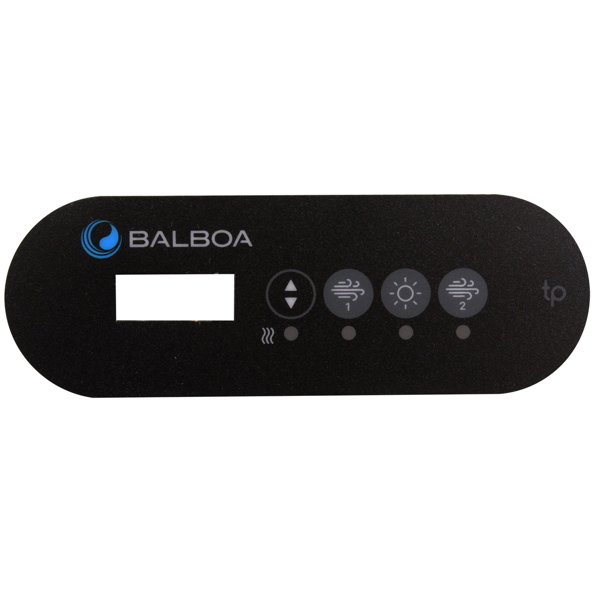 Overlay, Balboa TP240T, Temp/Jets/Light, Black