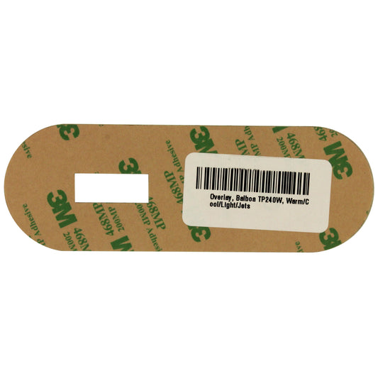 Overlay, Balboa TP240W, Warm/Cool/Light/Jets