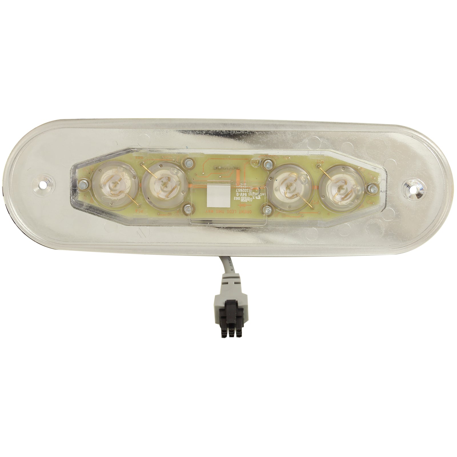 Auxiliary Topside, BWG, Genuine AX40, w/o Overlay, 6-Pin Molex