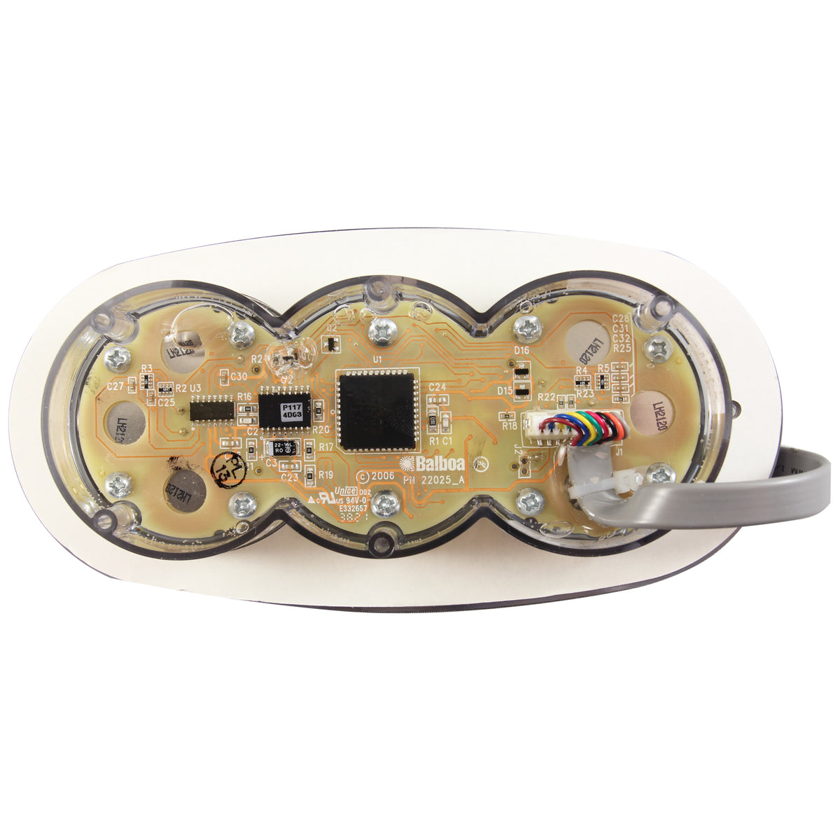 Topside, Balboa, Genuine VL620S, 6 Button, w/o Overlay