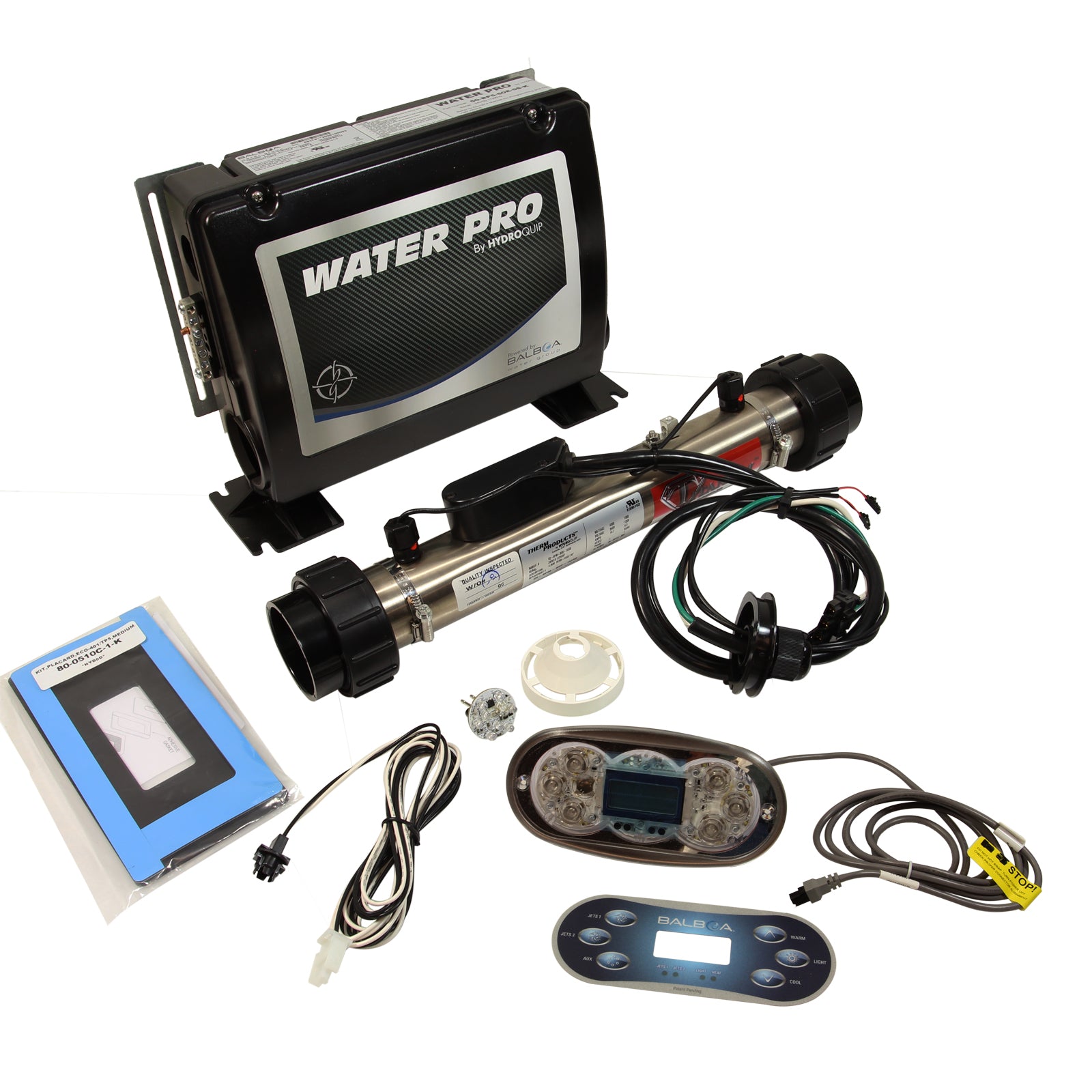 Control, HQ WaterPro, BP5, 3 Output, w/TP600, 4.0kW Slide Htr