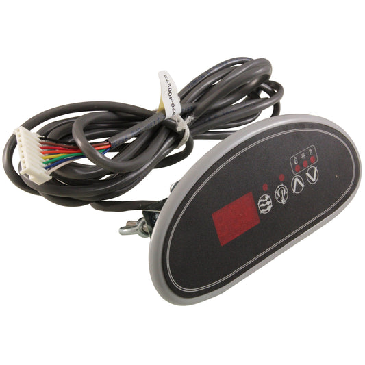 Topside, HQ/Gecko Eco-1, 4-Button, Cresent, w/ Overlay