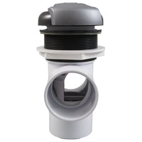 Diverter Valve, CMP Top Mt, 2"s, 3-3/16"hs, Wave, Graph Gray/Silver
