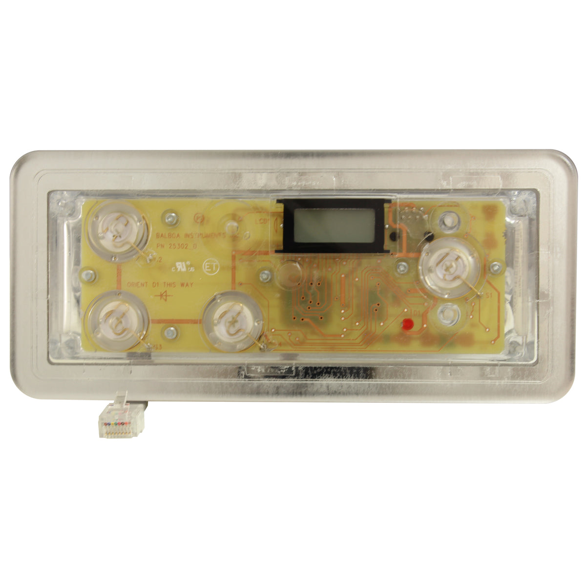 Topside, Balboa, Genuine VL402, 4 Button, w/o Overlay