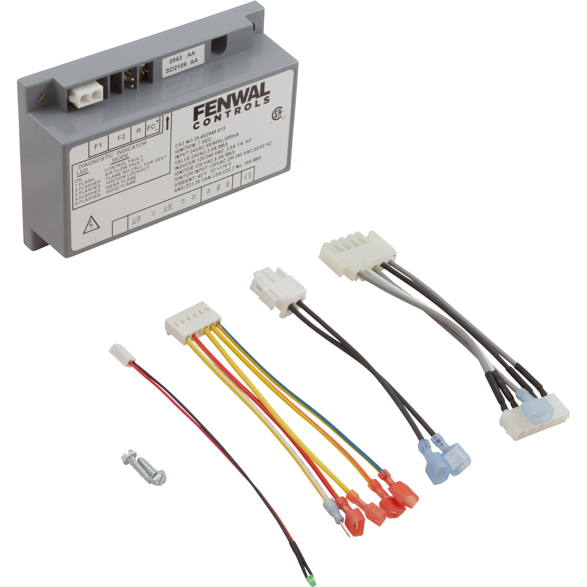 Ignition Control, Pentair MasterTemp, w/Flame Sense