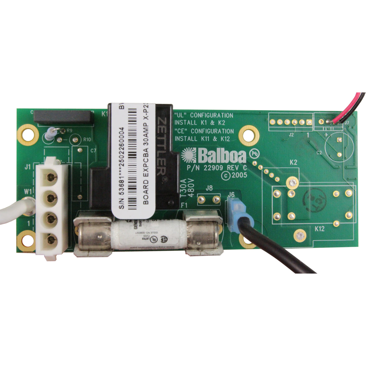 PCB, Balboa, Genuine Daughter Board X-P231, 1-Spd, High Amp