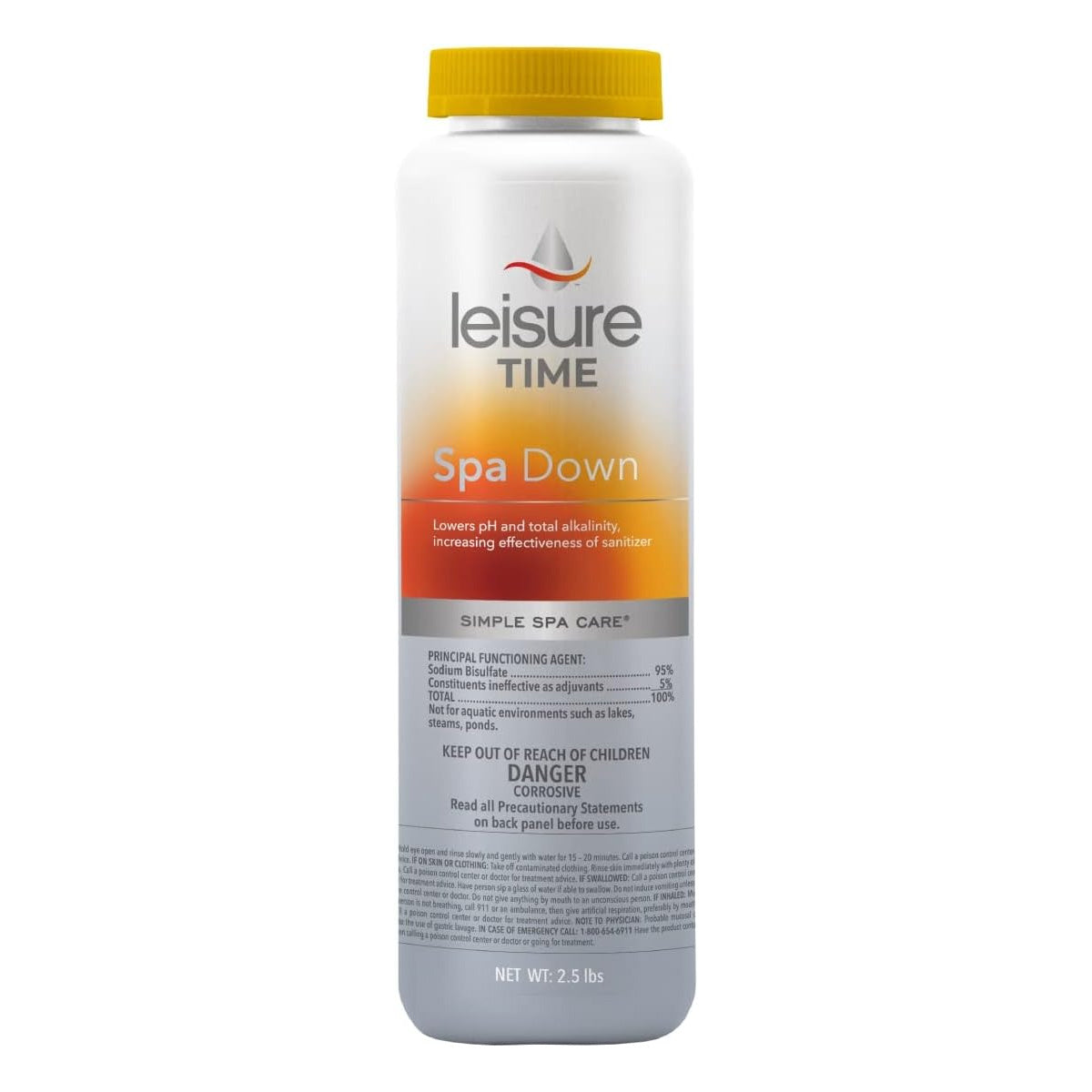 22338A Leisure Time 2.5lb Spa Down Balancer for Spas and Hot Tubs 1 PAK