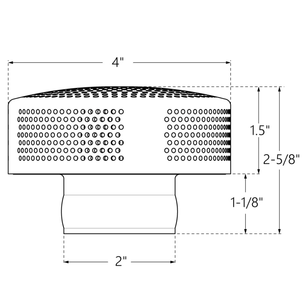 25207-701-000 CMP Equalizer Suction Gray