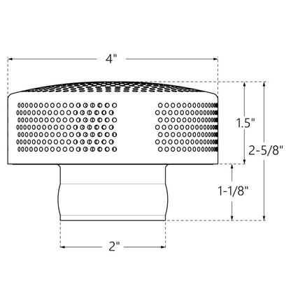 25207-701-000 CMP Equalizer Suction Gray