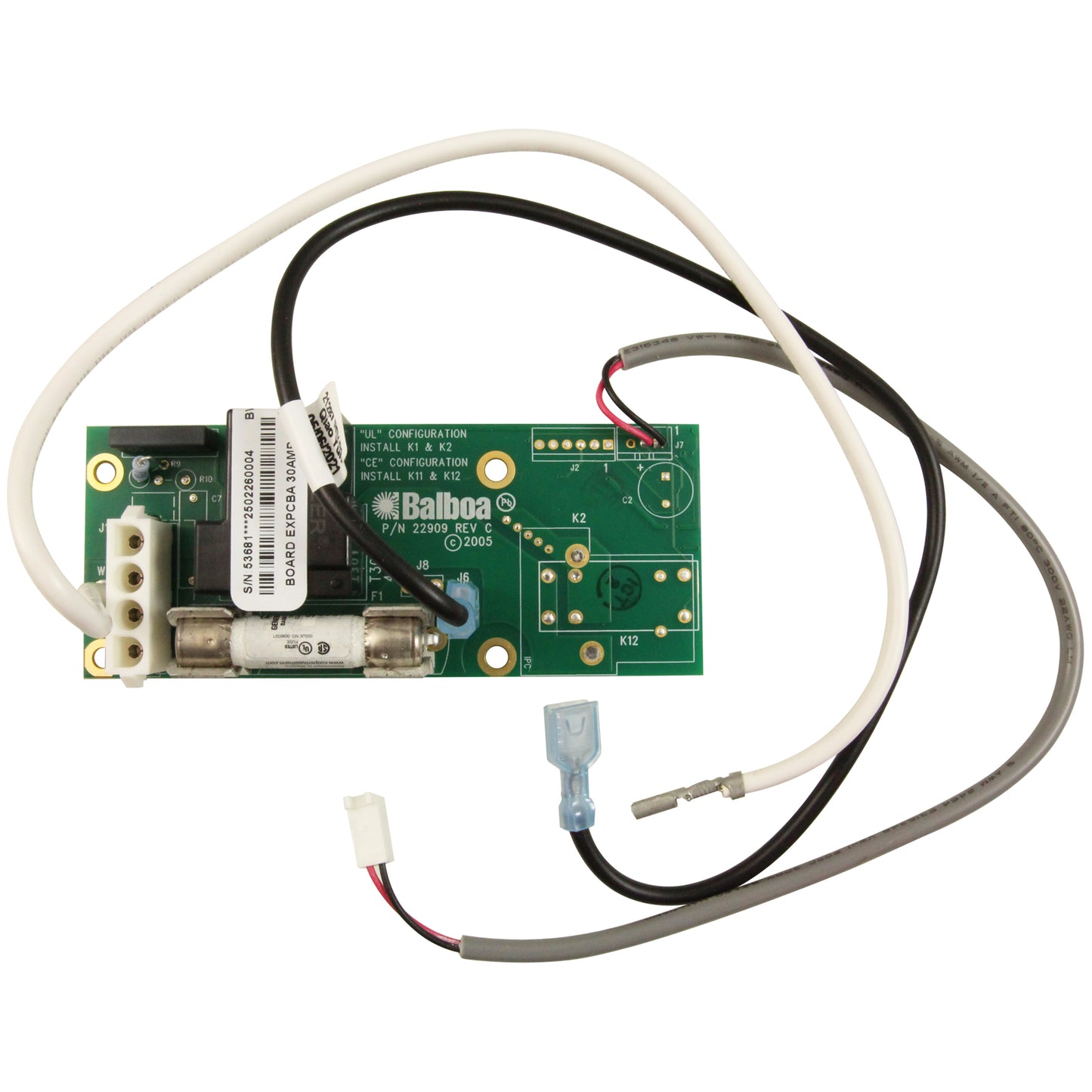 PCB, Balboa, Genuine Daughter Board X-P231, 1-Spd, High Amp