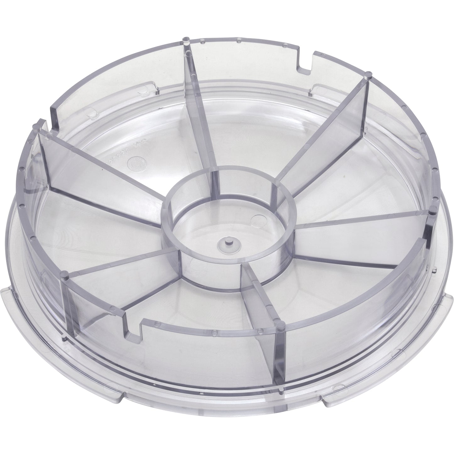 Lid, Pentair EQ Series, Hair/Lint Strainer, Clear