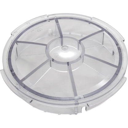 Lid, Pentair EQ Series, Hair/Lint Strainer, Clear